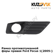 Рамка противотуманной фары правая Ford Focus 1(2005-) KUZOVIK