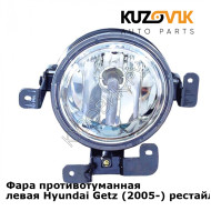Фара противотуманная левая Hyundai Getz (2005-) рестайлинг KUZOVIK