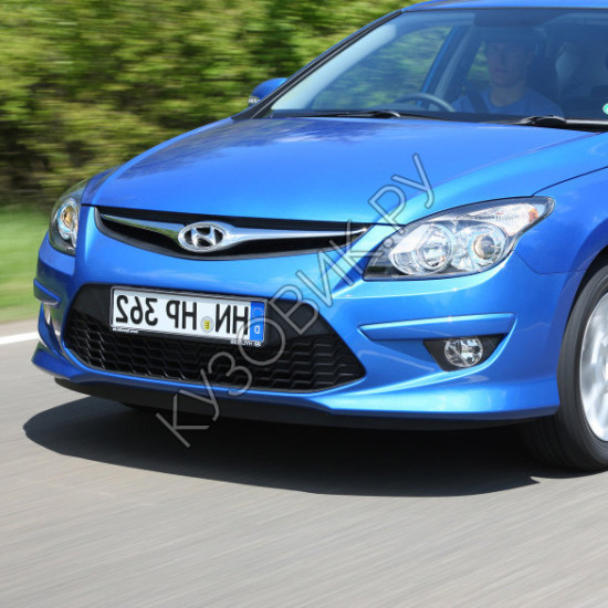 Бампер передний в цвет кузова Hyundai i30 1 (2010-2012) рестайлинг