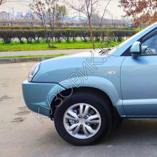 Крыло переднее левое в цвет кузова Hyundai Tucson 1 (2004-2010)