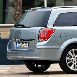 Бампер задний в цвет кузова Opel Astra H (2004-2009) универсал
