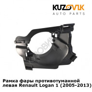 Рамка фары противотуманной левая Renault Logan 1 (2005-2013) KUZOVIK